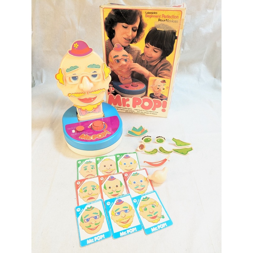 Vintage Mr Pop! 1980 Working, incomplete